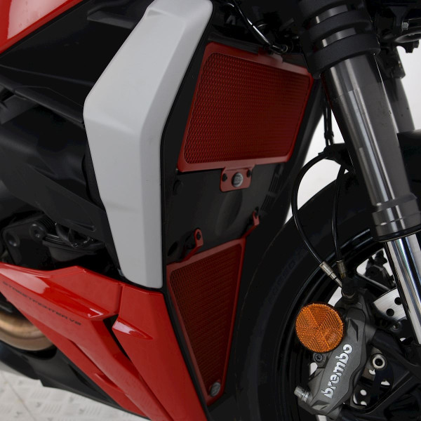 R&G Radiator Guards for Ducati Streetfighter V2 '22-  (2-piece Kit)